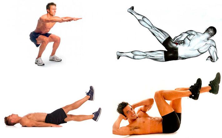 վարժություններ պրոստատիտի բուժման համար