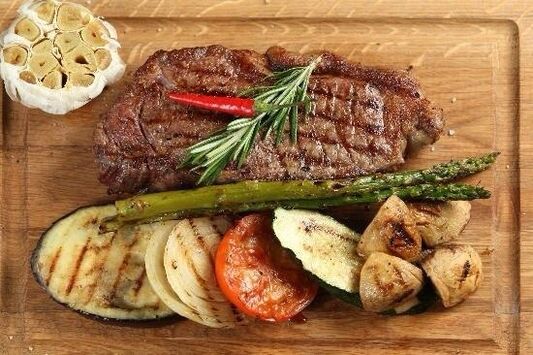 սնունդ քրոնիկ պրոստատիտի համար